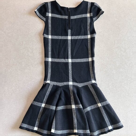 Alice + Olivia Selma Checkered Drop Waist Dress ASO Spencer Hastings - Picture 10 of 13